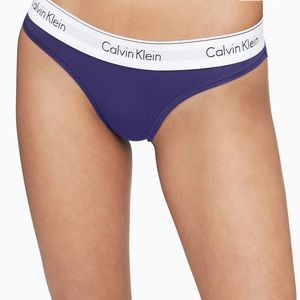Calvin Klein Modern Cotton Thong, Size XL